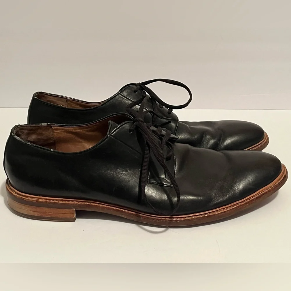 Gordon Rush Hester Black Leather Oxford Shoes Men’s Size 15